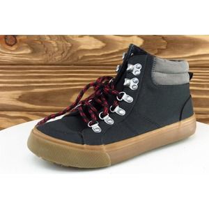 Old Navy 1994 Youth Boys Shoes Sz 2 M Black Fabric Fashion Sneakers